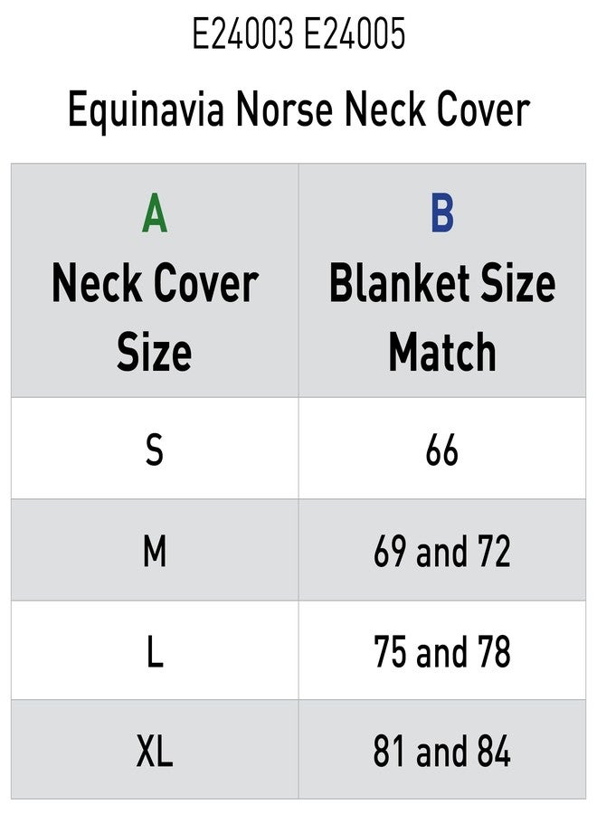 Equinavia Norse Turnout Neck Cover No Fill | 600 Denier - Black - S - Image 2